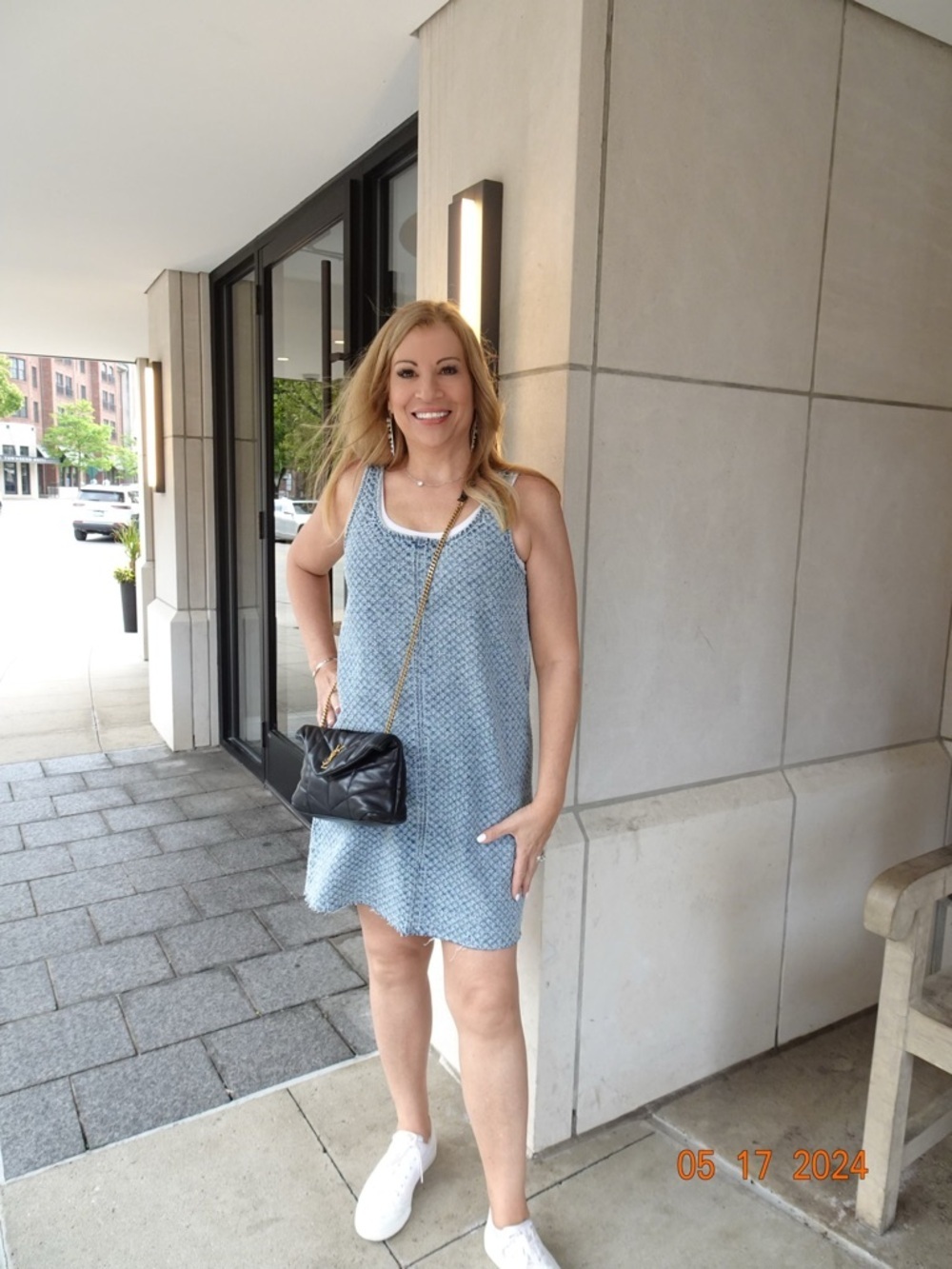RAG & BONE Kimmy Distressed Denim Dress Medium Super Cute